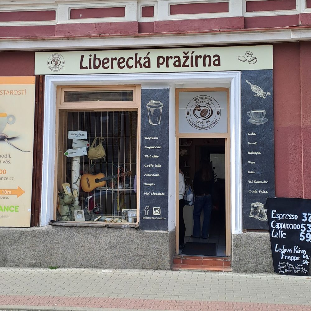 Liberecká pražírna, leden 2023